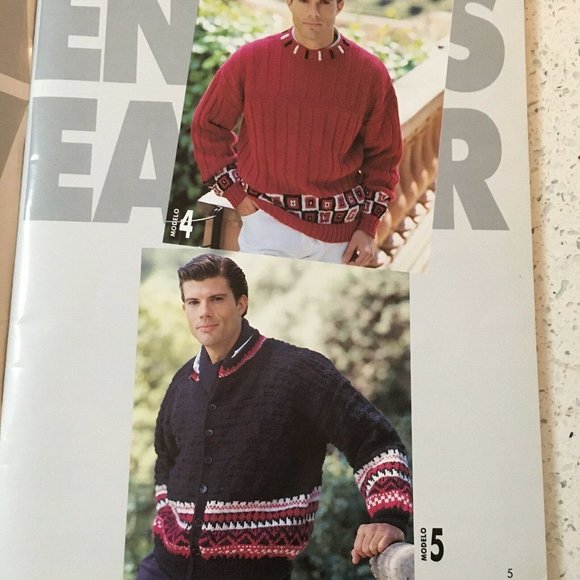 Katia Knitting Pattern Book 57 Sweaters Autumn Winter in English and Spanish #21 - Picture 12 of 12